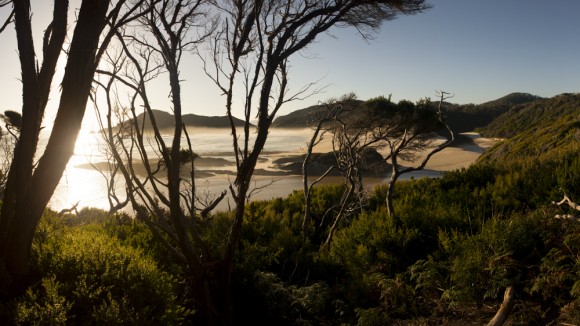 Surprise Bay from the campsite area.